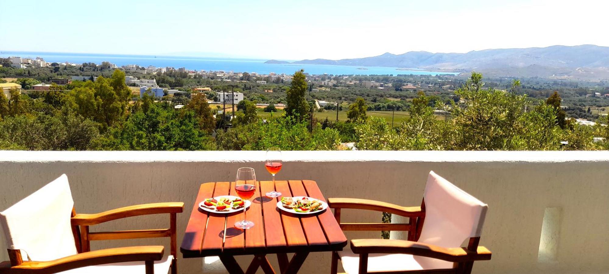 Aspra Chomata Villas Каристос Экстерьер фото