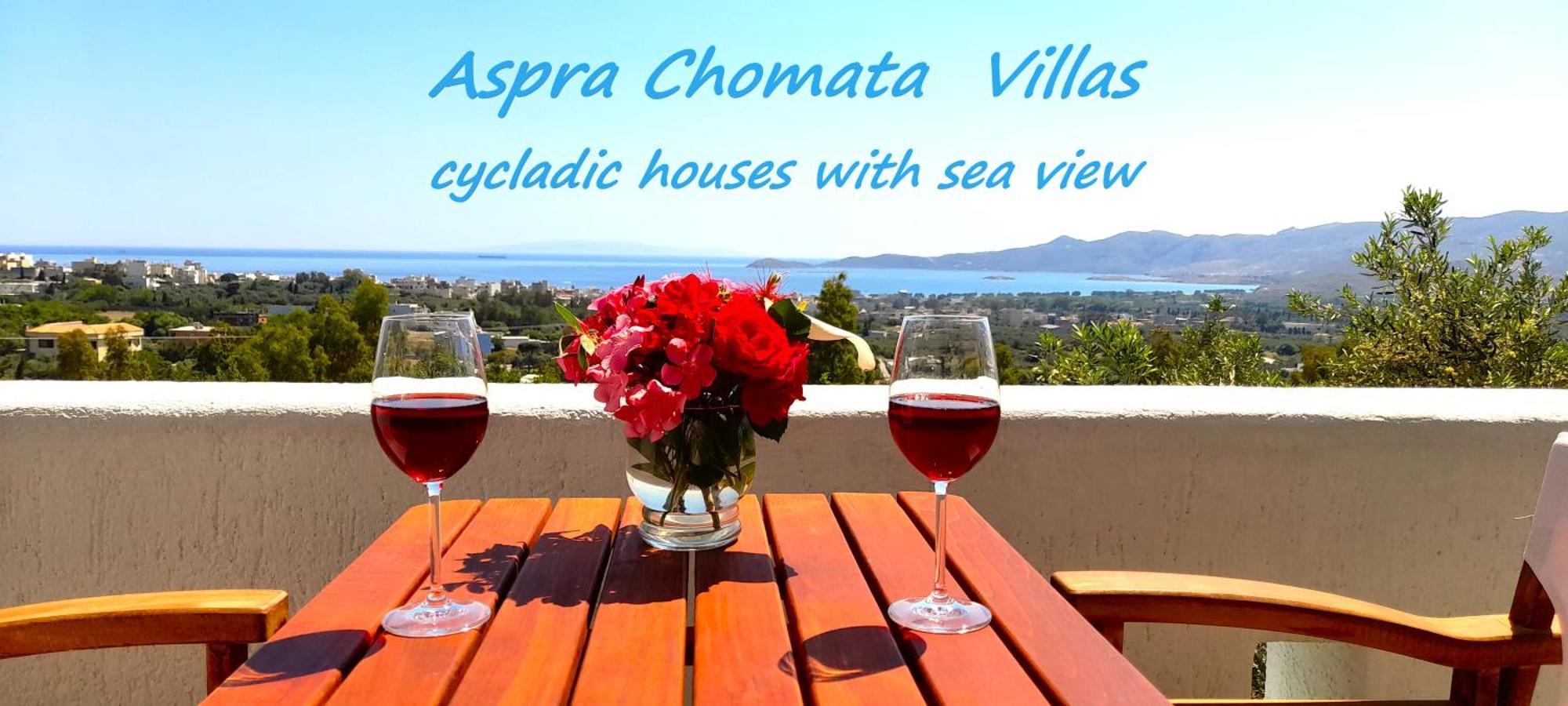 Aspra Chomata Villas Каристос Экстерьер фото